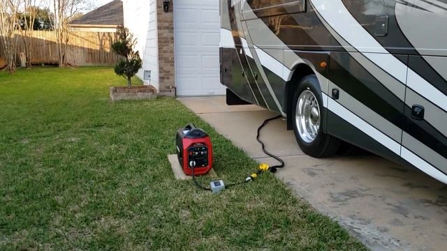 Honda EU3200i - 2600 Watt Portable Fuel-Injected Inverter Generator Load Test