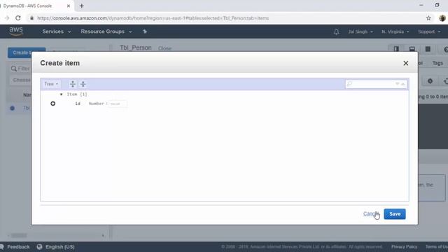#4 How to create table in DynamoDB and store data