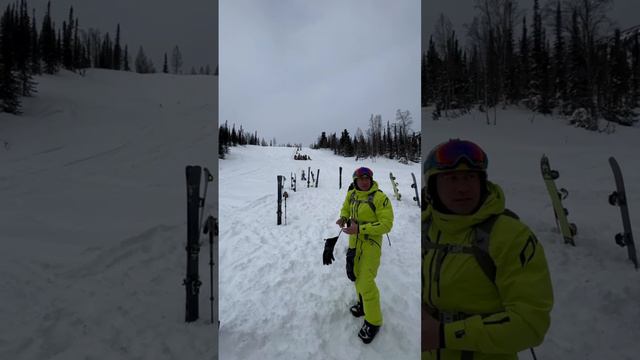Сноубордисты против Снегоходчиков