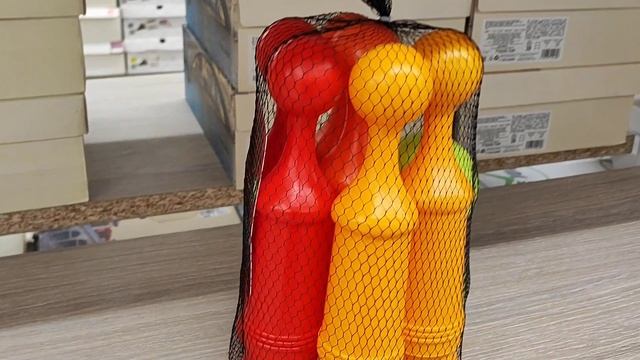 Детям дети_ Обзор игрушки Кегли набор