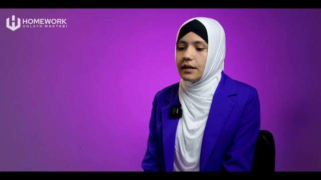 Homework o'qituvchisi Iroda Jo'rayeva onlayn ta'lim haqida