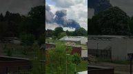Берлин накрыло токсичным дымом: пожар на металлургическом заводе Diehl