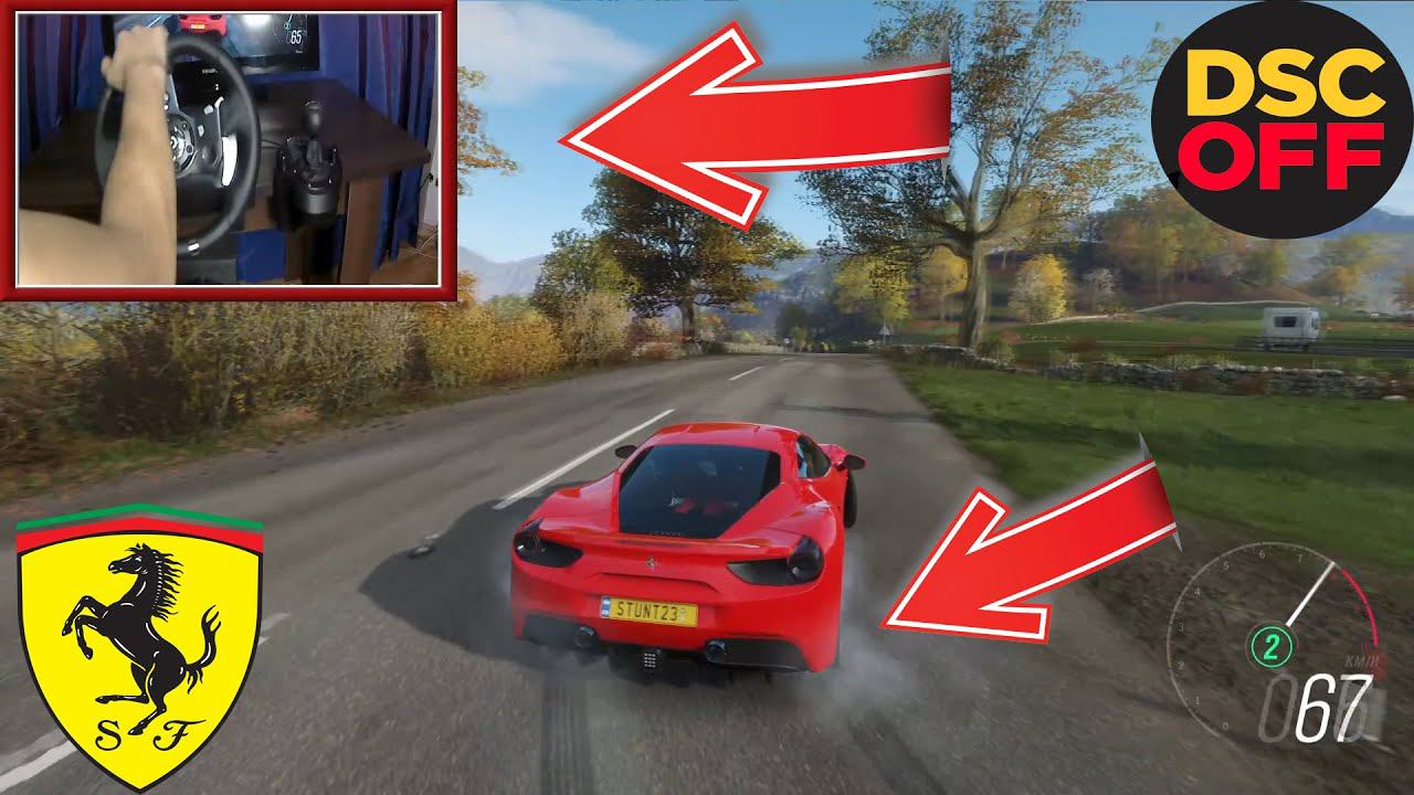 Ferrari 488 GTB - Forza Horizon 4 | Logitech g920 Gameplay