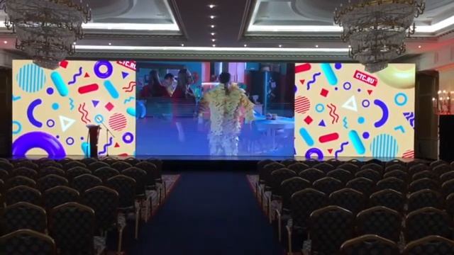 Аренда светодиодного панорамного экрана