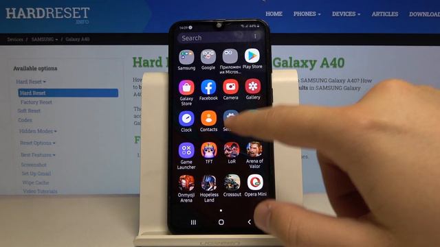 How to Turn On Location Tags in Camera in SAMSUNG Galaxy A40 – Photos Location Mark