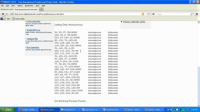 Surf the Web Anonymously - How to use Proxy Server IP - pt 4 of 4