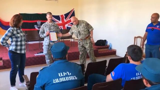 KSNG, British soldiers train firefighters in Armenia (3/3)