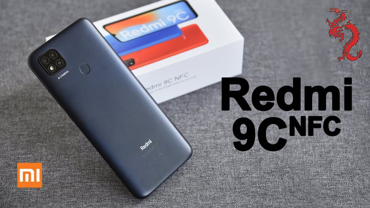 Redmi 9C NFC ПОДРОБНАЯ распаковка