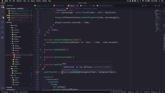 Progresso dos vídeos com websockets no Skylab | Behind the Code #07