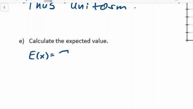 MDM4U1 4.2 uniform probability distributions