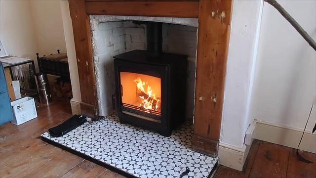 We got a log burner! | LLimWalker