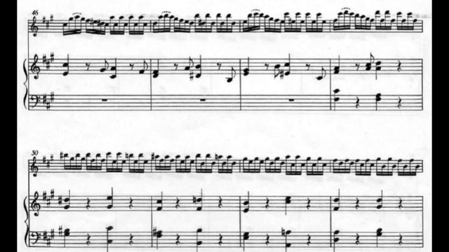 TOMMASO ALBINONI violin konzert A major concerto violino (piano accompaniment with score) first