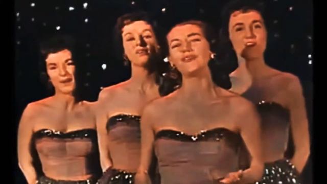 The Chordettes live  “Mr. Sandman” 1958 г.