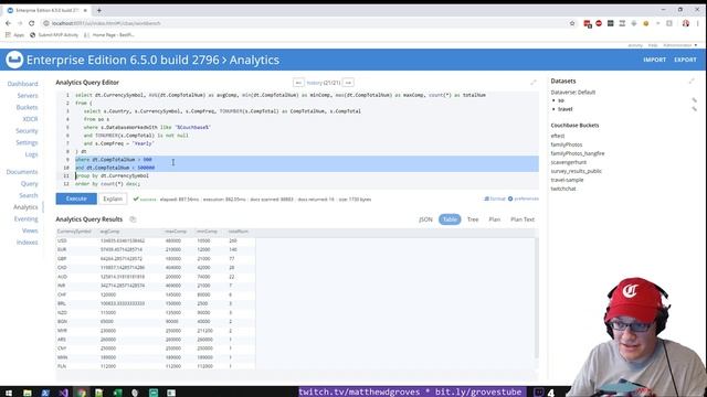 Live Coding with Matt Groves - Episode 13 - Let's slice and dice Stack Overflow Survey