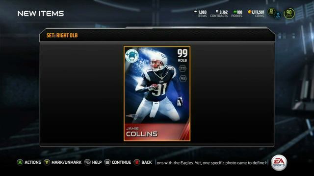 Madden 15 Ultimate Team :: We Got 99 Sparkle J.Collins! ::-XBOX ONE Madden 15 Ultimate Team
