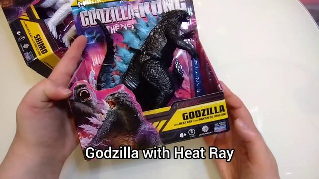 New SHIMO and GODZILLA Monsterverse Action Figures in our toys collection!