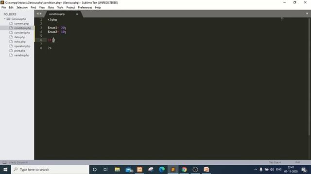 PHP IF Statement  | PHP Tutorial -11| Learn PHP Programming for Beginners