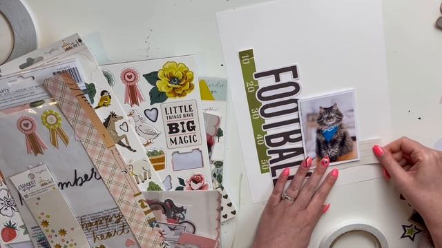 SCRAPBOOKING SPORTS! /// Scrapbook Nerd