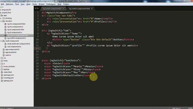 Lập trình Angular 2 - Bài 27 ngSwitch