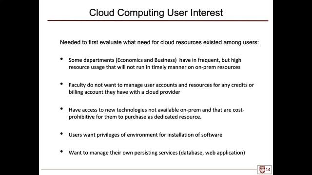 2021-09-14 - Challenges and successes with a hybrid multicloud implementation for research computin