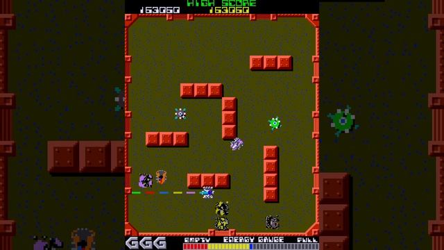 Arcade Game: Grobda (1984 Namco)