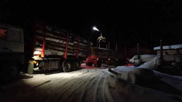 Три дня в работе. Длинные рейсы. Подбор леса.Часть первая.