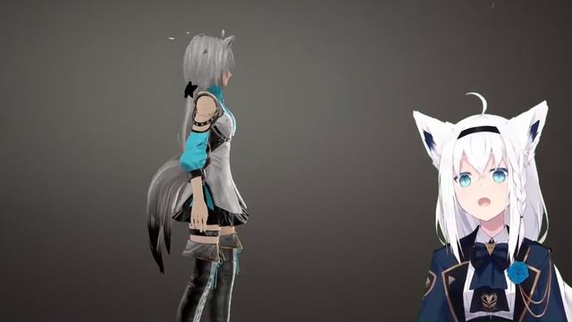 Fubuki in Code Vein...