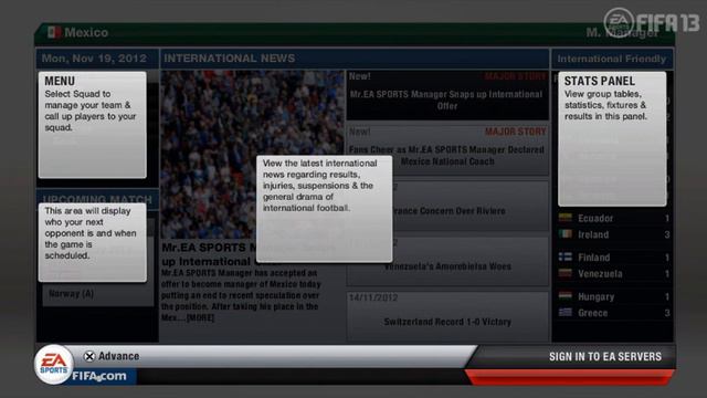 FIFA 13 Career Mode NEW Features