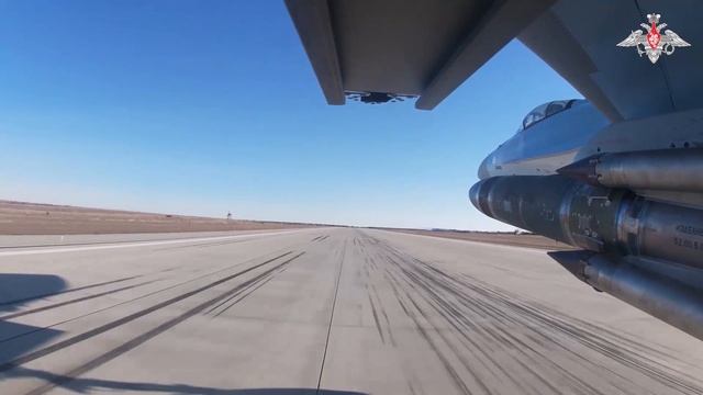 Боевая работа экипажей Су-35С ВКС России в ходе СВО