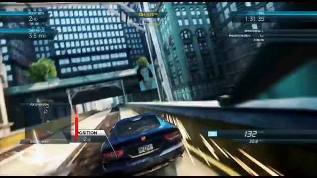 Need For Speed Most Wanted - Lexus LFA Most Wanted #7 Fails and Glitch - NFS01