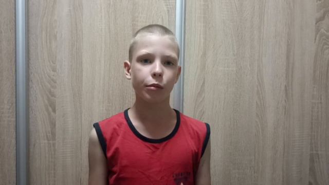 Томин Егор, 11 лет, Н.М. Рубцов "Тихая моя родина"