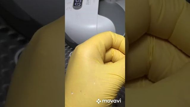 МК простой космос-дизайн с фольгой дизайн ногтей