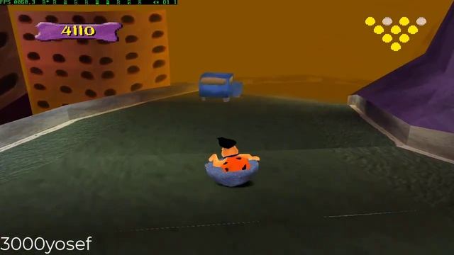 PSX Game(22) - The Flintstones: Bedrock Bowling