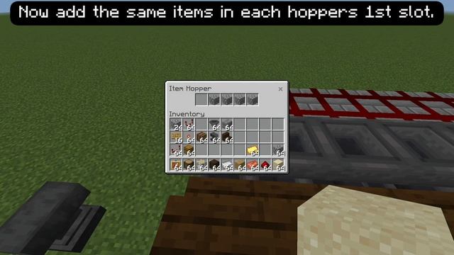EASY 1.20 ITEM SORTER For Minecraft Bedrock & Java !