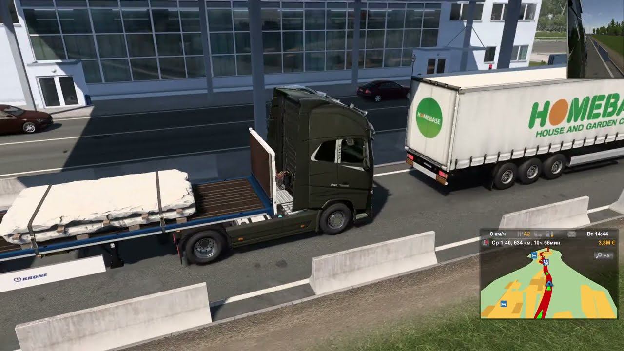 Euro Truck Simulator 2  - Грузоперевозкиконтракты 18