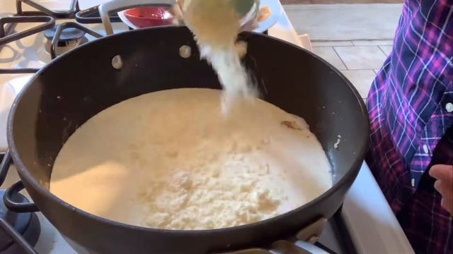 pasta chicken Alfredo