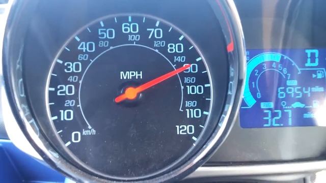 2014 Chevy spark 1.2L  60-100 mph pull