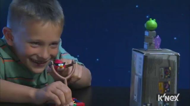 K-NEX ANGRY BIRDS SPACE Building Set- INTRO ASSORTMENT ролик