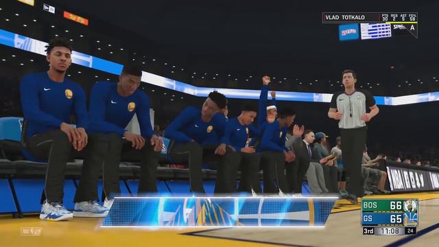 ЧЕМПИОНСКАЯ ЗАЩИТА ПРОТИВ ГСВ!! - НБА 2К18 Карьера Игрока