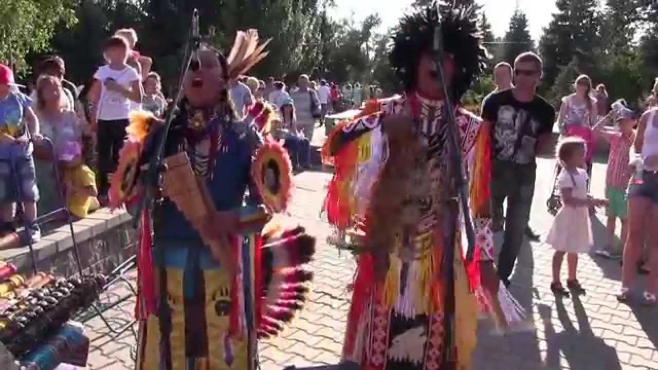 Wuauquikuna, индейцы из эквадора. На день города в Омске, 1.07.2015