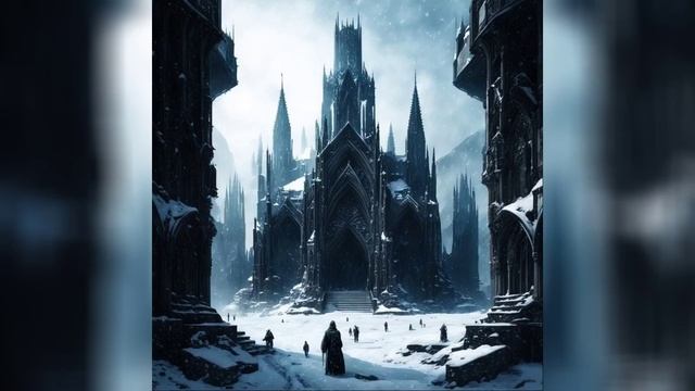 Cathedral in the snow / Video
