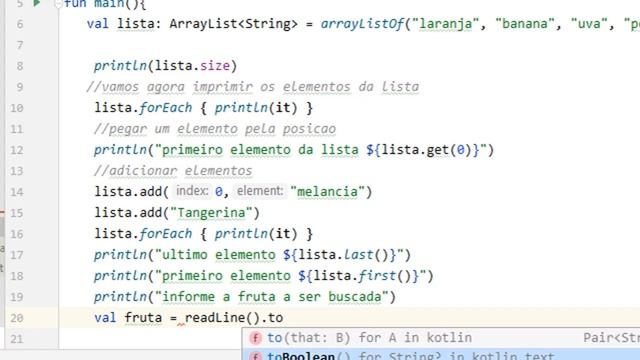 Curso de Programação Kotlin - Android (Parte 7)