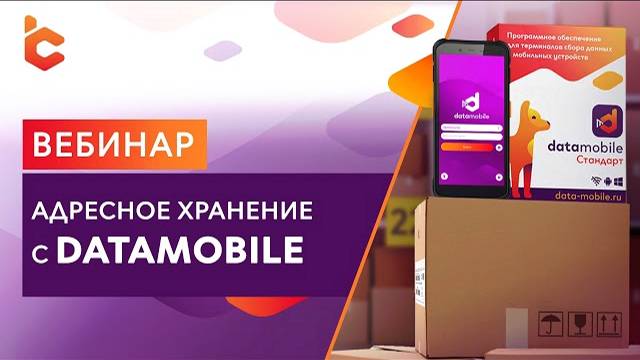 Вебинар «Адресное хранение с DataMobile»