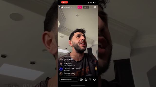 Brawadis IG LIVE exposing the truth about Jasmine CHEATING!