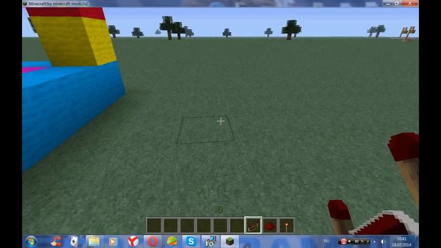 Делаем механический батут в Minecraft 1.5.2