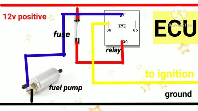 fuel pump wiring guide. #autoelectrician #fuelpump