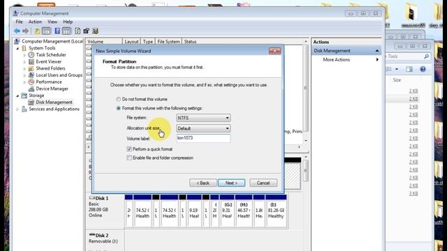 create partitions for Mac OS X in windows 7