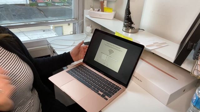 Unboxing my new MacBook Air 2020| First video?