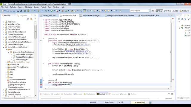 BroadcastReceiver no Android, Executando Tarefas no Background