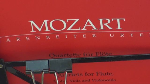 モーツァルト フルート四重奏曲 #3 Mozart Flute Quartet in C, KV 285b Flötenquartett / Takahashi in JAPAN
